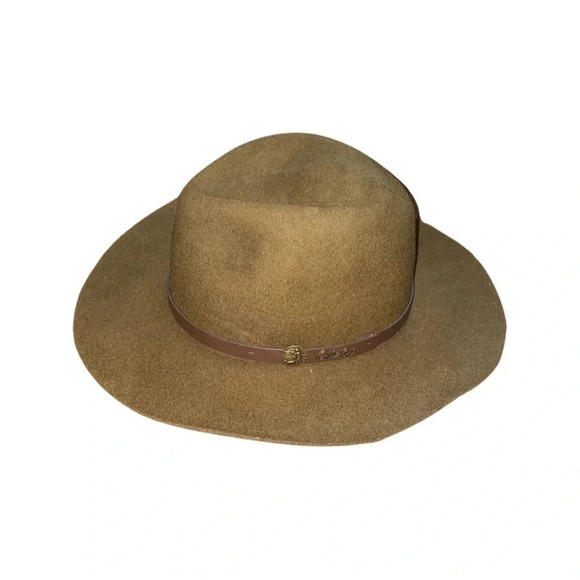 Cabela's Brown Cowboy Hunting Hat Resistol Lining